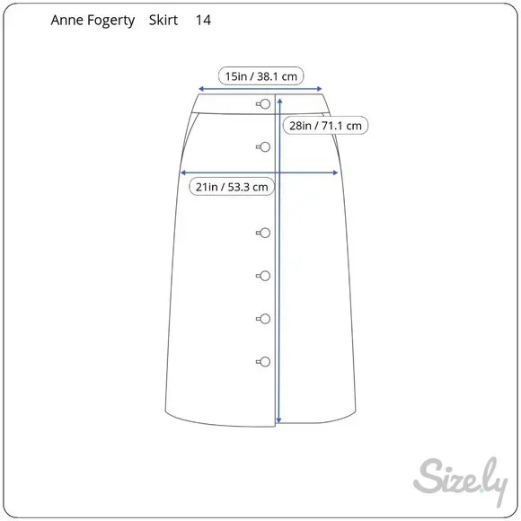 Vintage 70's Anne Fogarty Brown Suede Skirt Marked Size 14 - Picture 5 of 16